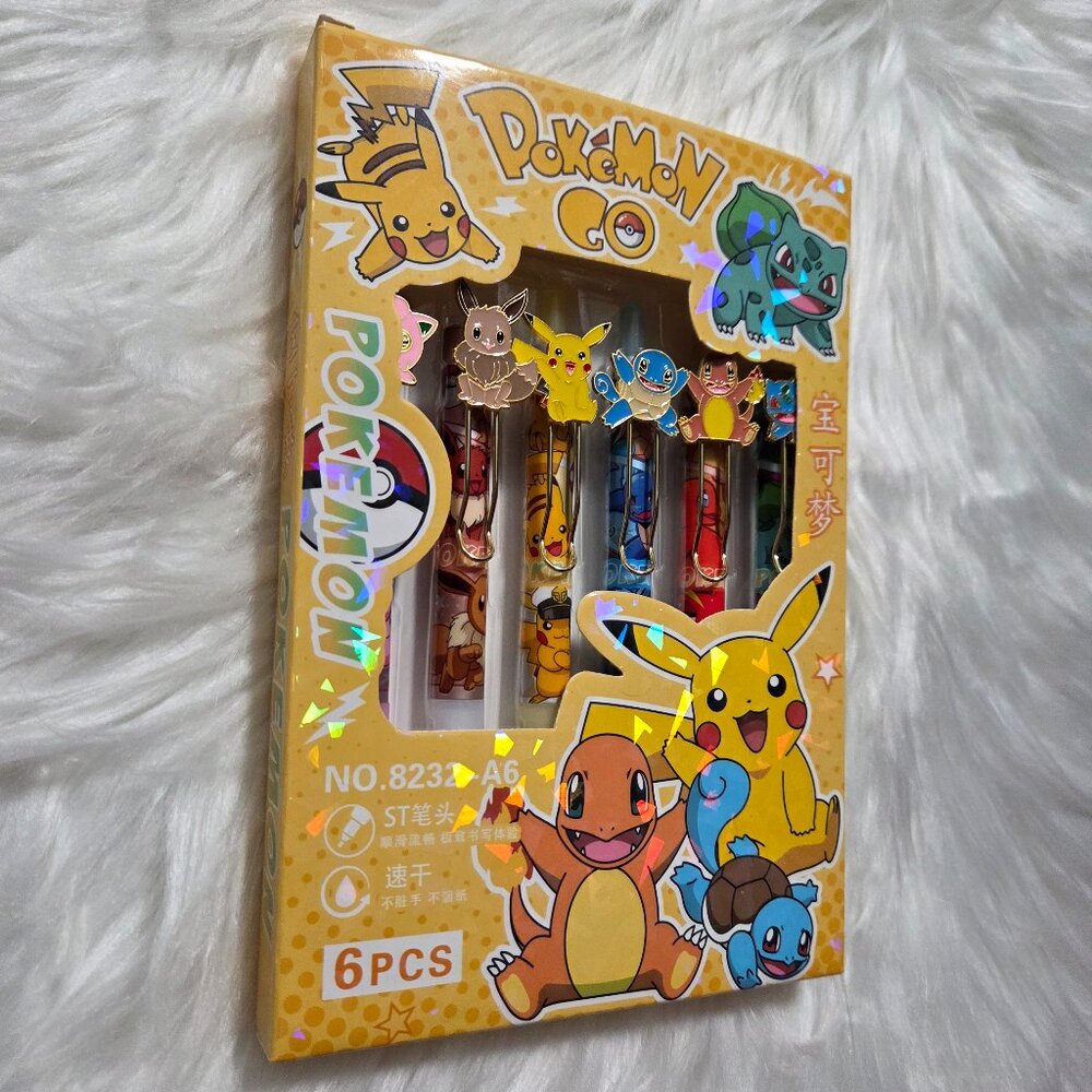 Pokémon 6 Piece Pen Set - Picture 5 of 5